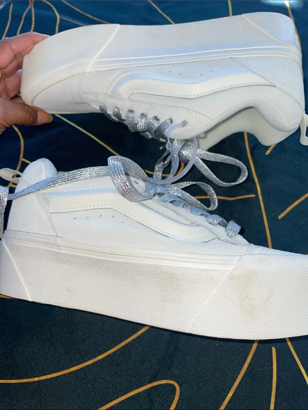 Vans Unisex Knu Stack Chunky Platform Sneakers